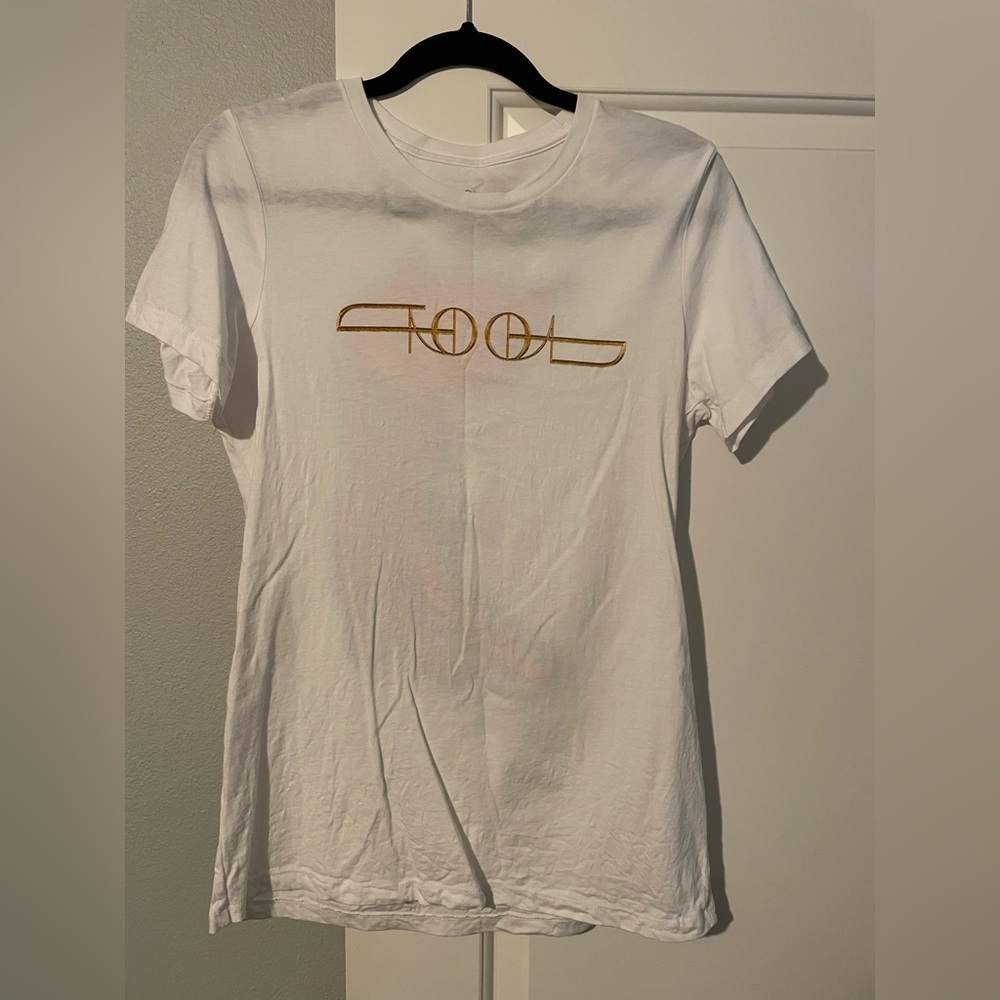 TOOL band 'Olympic / L.A.' White T-Shirt | Ladies 2XL